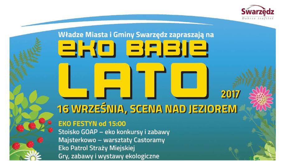 Zapraszamy na Eko Babie Lato 2017