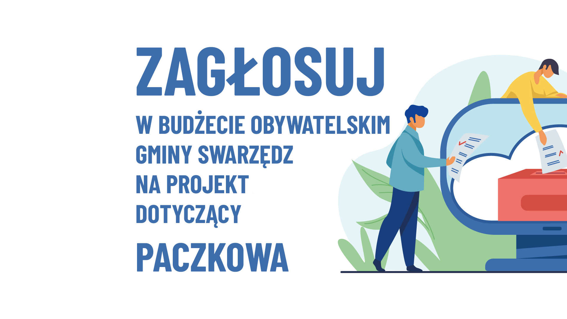 Paczkowianie mają do wyboru 1 z 2 projektów